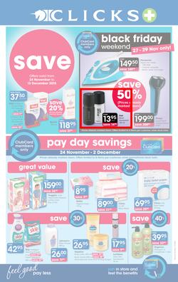 Clicks : Save (24 Nov - 13 Dec 2015), page 1