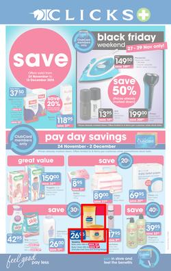 Clicks : Save (24 Nov - 13 Dec 2015), page 1