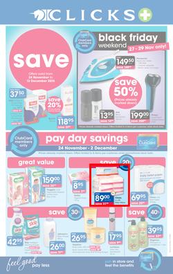 Clicks : Save (24 Nov - 13 Dec 2015), page 1