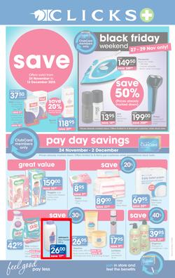 Clicks : Save (24 Nov - 13 Dec 2015), page 1