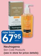 Neutrogena Skin Care Products-Each