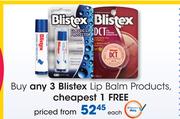 Blistex Lip Balm Products-Each