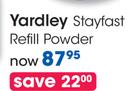 Yardley Stayfast Refill Powder