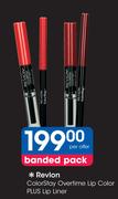 Revlon ColorStay Overtime Lip Color Plus Lip Liner-Per Offer