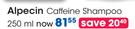 Alpecin Caffeine Shampoo-250ml