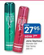 Jane Seymour Wonder Set Hair Spray-300ml Each