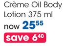 Oh So Heavenly Creme Oil Body Lotion-375ml Each