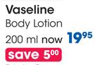 Vaseline Body Lotion-200ml