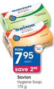 Savlon Hygiene Soap-175g Each