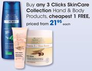 Clicks SkinCare Collection Hand & Body Products-Each