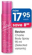 Revlon Charlie Body Spray-90ml