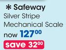 Safeway Silver Stripe Mechanical Scale-Each