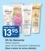 Oh So Heavenly Hand Creams(Excl.Oh So Heavenly Collections)-Each