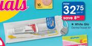 White Glo Dental Travel Kit-Per Kit