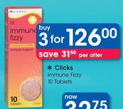 Clicks Immune Fizzy-3X10 Tablets