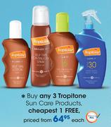 Tropitone Sun Care Products-Each