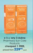 Avene Pharmacy Sun Care Products-Each