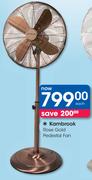 Kambrook Rose Gold Pedestal Fan