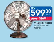Russell Hobbs 30cm Desk Fan RHDF12