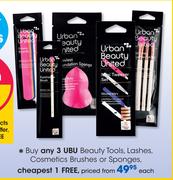 UBU Beauty Tools, Lashes, Cosmetics Brushes Or Sponges-Each