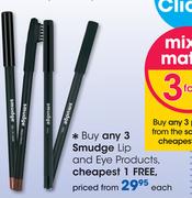Smudge Lip & Eye Products-Each