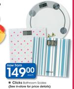 Clicks bathroom Scales-Each