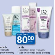 IQ Facial Skin Care Products-Each