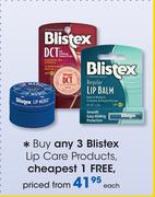 Blistex Lip Care Products-Each