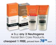 Neutrogena Facial Skin Care Products-Each