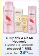 Oh So Heavenly Creme Oil Products-Each