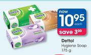 Dettol Hygiene Soap-175g Each
