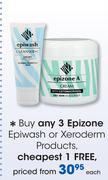 Epizone Epiwash Or Xeroderm Products-Each