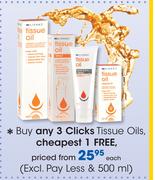 Clicks Tissue Oils-Each