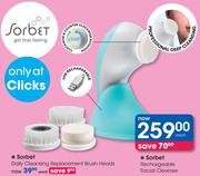 Sorbet Rechargeable Facial Cleanser-Each