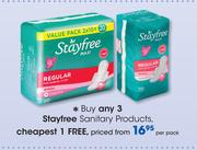 Stayfree Sanitary Products-Per Pack