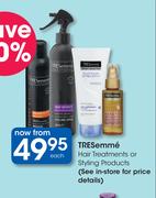 Tresemme Hair Treatment Or Styling Products-Each
