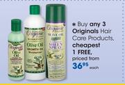Originals Hair Care Products-Each