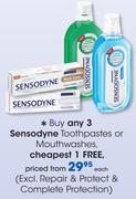 Sensodyne Toothpastes or Mouthwashes-Each