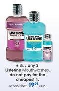 Listerine Mouthwashes-Each