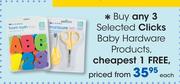 Clicks Baby Hardware Products-Each