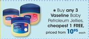 Vaseline Baby Petroleum Jellies-Each