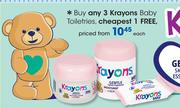 Krayons Baby Toiletries-Each
