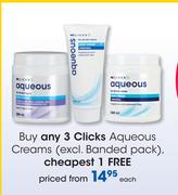 Clicks Aqueous Creams-Each