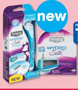 Schick Hydro Silk 4 Pack Blades-Per Pack