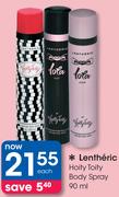 Lentheric Hoity Toity Body Spray-90ml Each