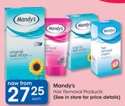 Mandy's Hair Removal Products-Each