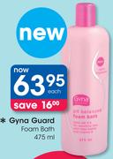 Gyna Guard Foam Bath 475ml-Each