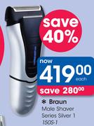 Braun Male Shaver Series Silver 1 150S-1