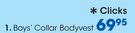 Clicks Boys Collar Bodyvest