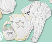 Clicks Unisex Sleepsuit, Bodyvest And Bib Set